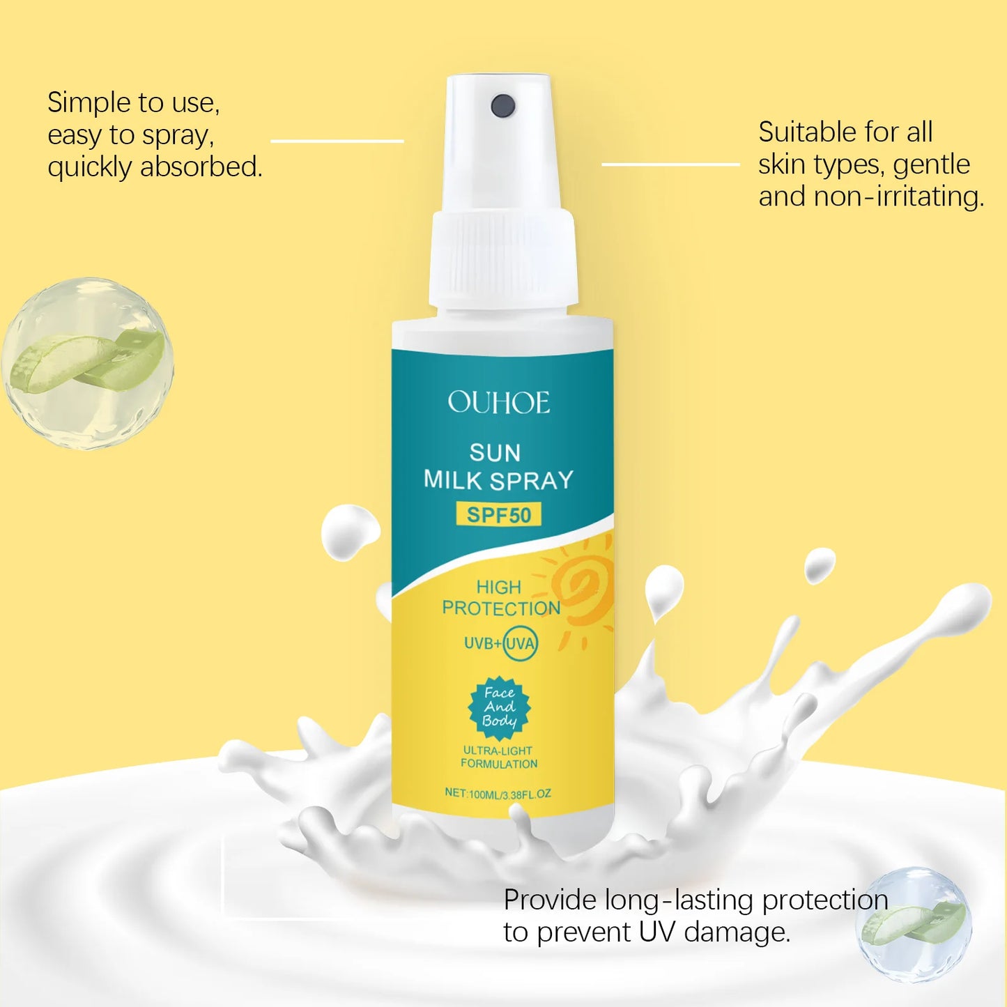 SPF 50 Sunscreen Spray