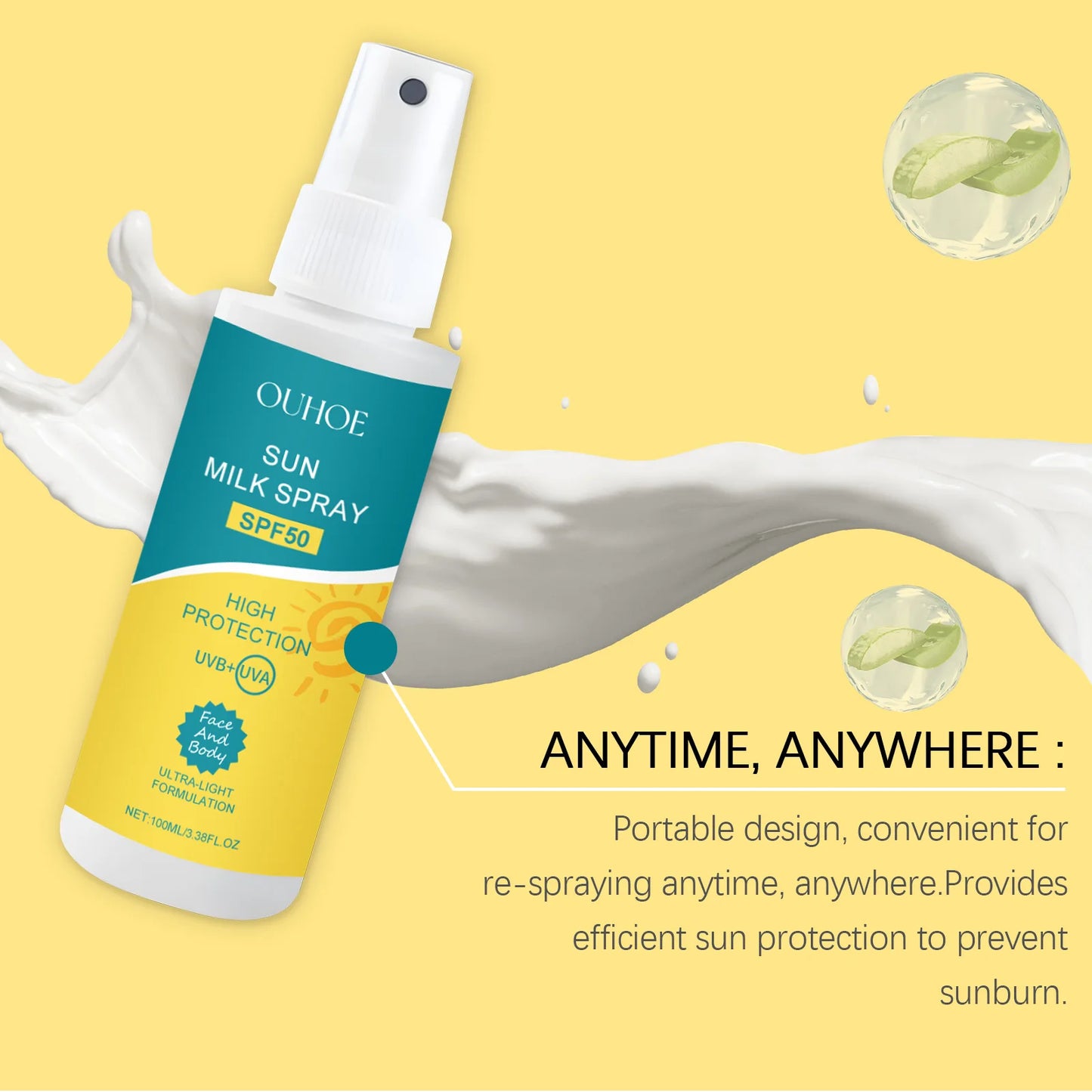 SPF 50 Sunscreen Spray