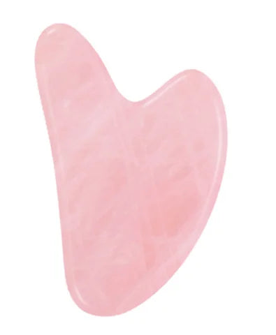 Rose Quartz Face Massage Roller Natural Jade Scraper Plate Double Head Slimming Face Massager Roller Face Anti Wrinkle Removal