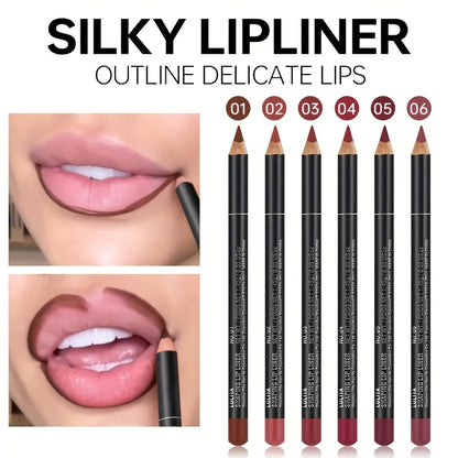 Matte Lip Liner Set - 6 Shades