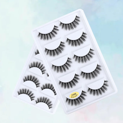 YSDO 1Pair Glue-free Magnetic Eyelashes Natural 3D Mink Eyelashes 2025 New Reusable Sensitive Eye Friendly Magnet Eyelash Kit