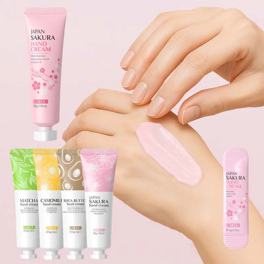 Sakura Nourishing Hand Cream Hands Moisturizing Anti-chapping Brightening Hydrating Hand Cream Hand Skin Care Products Wholesale