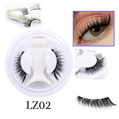 YSDO 1Pair Glue-free Magnetic Eyelashes Natural 3D Mink Eyelashes 2025 New Reusable Sensitive Eye Friendly Magnet Eyelash Kit