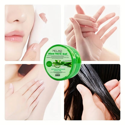 Melao Aloe Vera Extract Skin Lightening Moisturizing Soothing Natural Organic Aloe Vera Gel