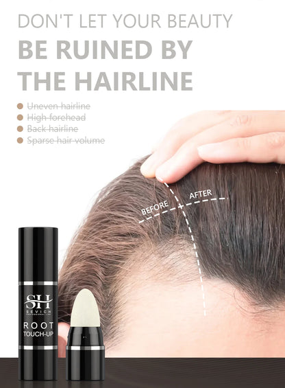 SEVICH Waterproof Hairline & Root Concealer Pen 3g Instant Grey Coverage Hair Shadow Powder Hair Shadow Trimming Root Cover Up