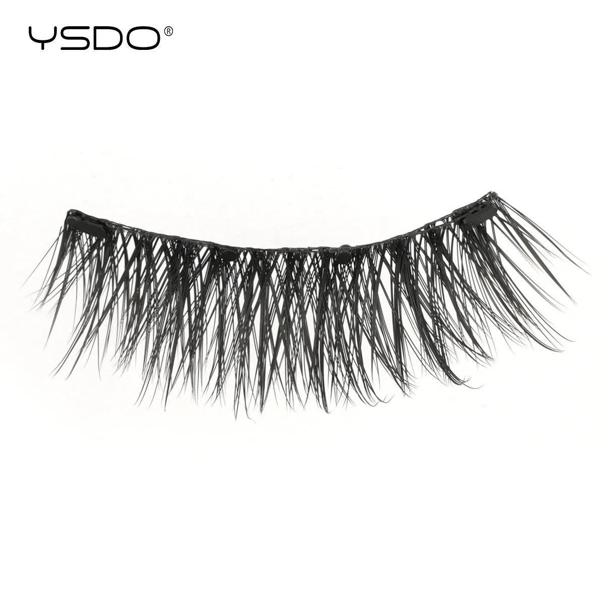 YSDO 1Pair Glue-free Magnetic Eyelashes Natural 3D Mink Eyelashes 2025 New Reusable Sensitive Eye Friendly Magnet Eyelash Kit
