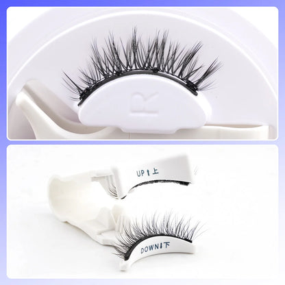 YSDO 1Pair Glue-free Magnetic Eyelashes Natural 3D Mink Eyelashes 2025 New Reusable Sensitive Eye Friendly Magnet Eyelash Kit
