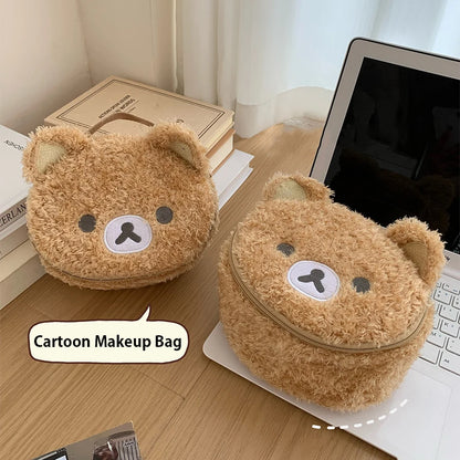Plush Makeup Case - Bear Design