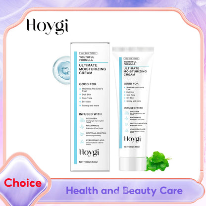 Centella Asiatica Moisturizing Cream Niacinamide Hyaluronic Acid Collagen Firming Wrinkles Reduce Fine Line Dark Spots Skin Care