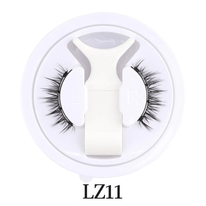 YSDO 1Pair Glue-free Magnetic Eyelashes Natural 3D Mink Eyelashes 2025 New Reusable Sensitive Eye Friendly Magnet Eyelash Kit