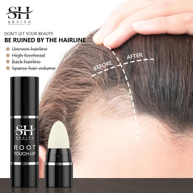 SEVICH Waterproof Hairline & Root Concealer Pen 3g Instant Grey Coverage Hair Shadow Powder Hair Shadow Trimming Root Cover Up