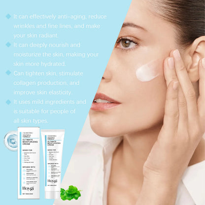 Centella Asiatica Moisturizing Cream Niacinamide Hyaluronic Acid Collagen Firming Wrinkles Reduce Fine Line Dark Spots Skin Care