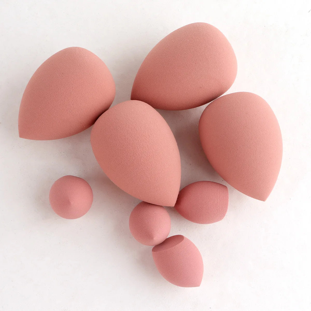 44 piece beige small fragrance style large capacity makeup brush set, handheld toiletry storage bag, portable for going out