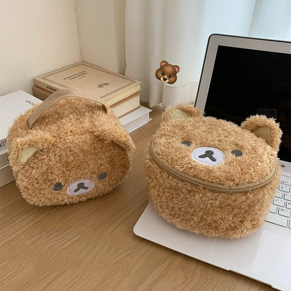Plush Makeup Case - Bear Design