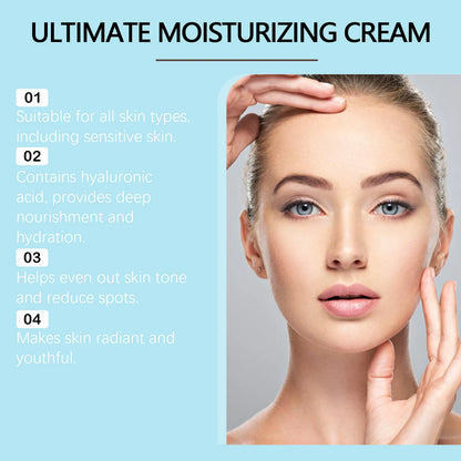 Centella Asiatica Moisturizing Cream Niacinamide Hyaluronic Acid Collagen Firming Wrinkles Reduce Fine Line Dark Spots Skin Care