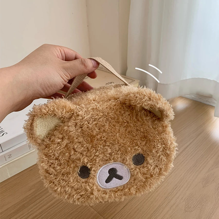 Plush Makeup Case - Bear Design