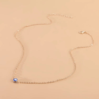 Simple Double Heart Pendant Necklace for Women Couple Stainless Steel Choker Gold Color Chain Wedding Party Friends Jewelry Gift