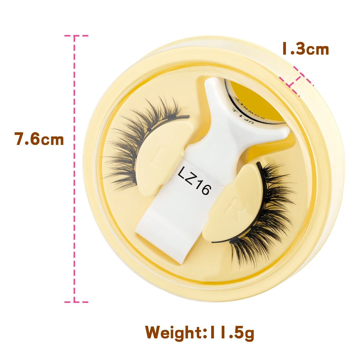 YSDO 1Pair Glue-free Magnetic Eyelashes Natural 3D Mink Eyelashes 2025 New Reusable Sensitive Eye Friendly Magnet Eyelash Kit