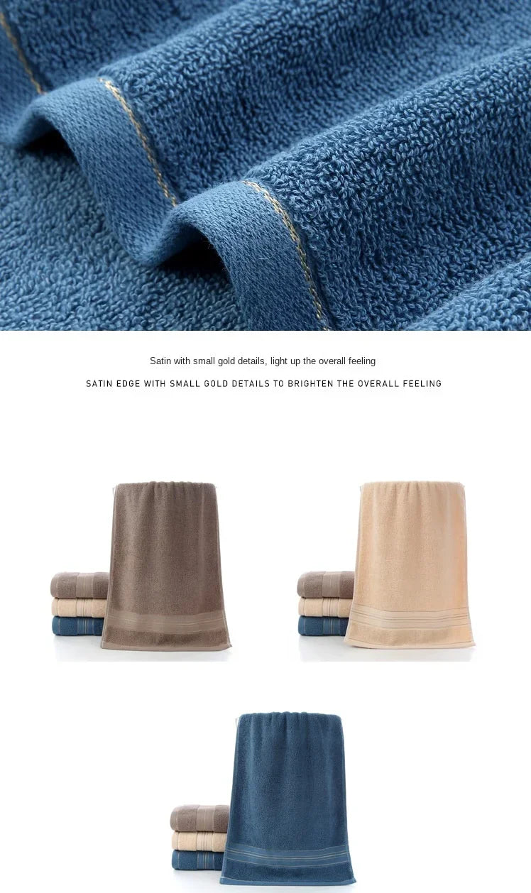 Microfiber Towel Adult Bath Towel Solid Color Gold Silk Soft and Friendly Face Towel For Home Sauna Bath Towels for the Body Spa