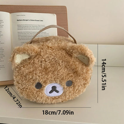 Plush Makeup Case - Bear Design