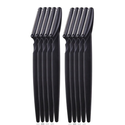 5/10/15Pcs Eyebrow Trimmer Makeup Tools Safe Eye Brow Razor Face Body Hair Removal Shaver Blades Woman Eyebrows Shaping Knife