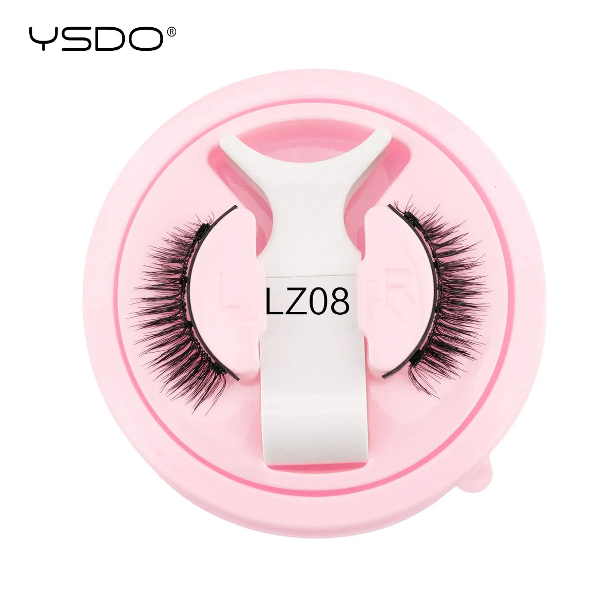 YSDO 1Pair Glue-free Magnetic Eyelashes Natural 3D Mink Eyelashes 2025 New Reusable Sensitive Eye Friendly Magnet Eyelash Kit