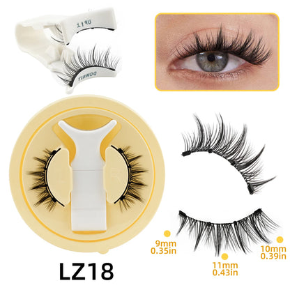 YSDO 1Pair Glue-free Magnetic Eyelashes Natural 3D Mink Eyelashes 2025 New Reusable Sensitive Eye Friendly Magnet Eyelash Kit