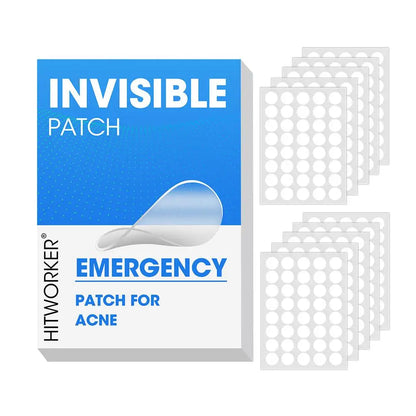 400-1200PCS Invisible Hydrocolloid Pimple Acne Patches Zit Spot Stickers Covering Zits Blemishes W Salicylic Acid & Tea Tree Oil