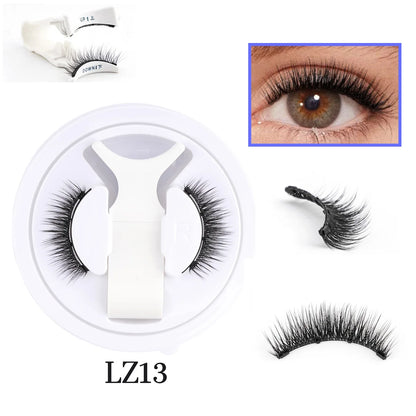 YSDO 1Pair Glue-free Magnetic Eyelashes Natural 3D Mink Eyelashes 2025 New Reusable Sensitive Eye Friendly Magnet Eyelash Kit