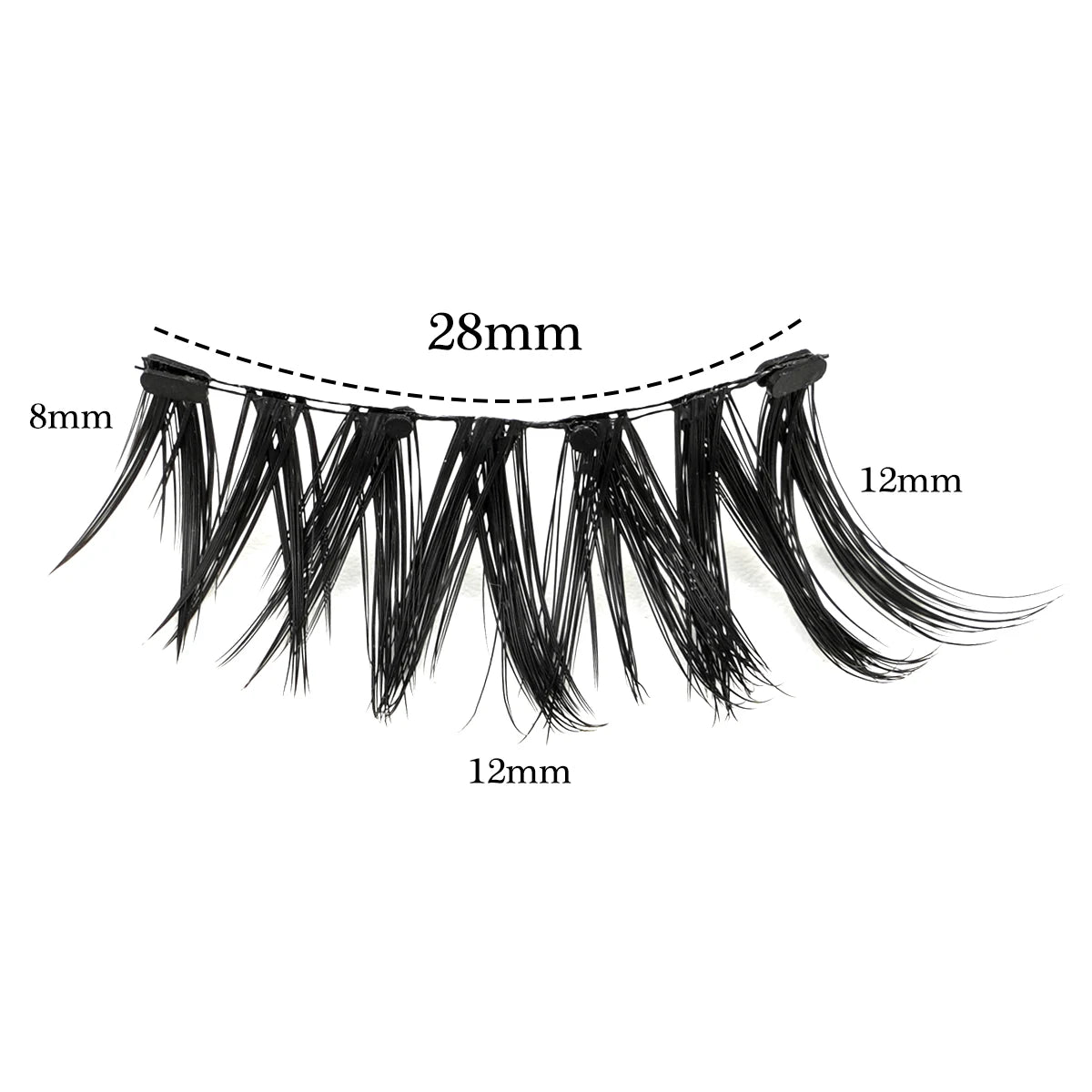 YSDO 1Pair Glue-free Magnetic Eyelashes Natural 3D Mink Eyelashes 2025 New Reusable Sensitive Eye Friendly Magnet Eyelash Kit