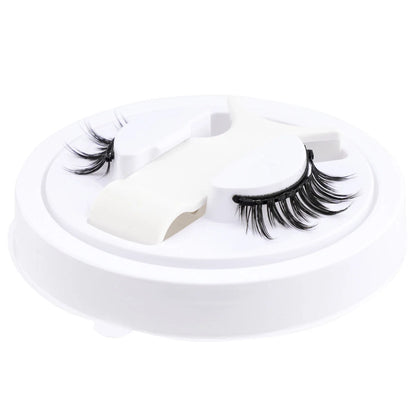YSDO 1Pair Glue-free Magnetic Eyelashes Natural 3D Mink Eyelashes 2025 New Reusable Sensitive Eye Friendly Magnet Eyelash Kit