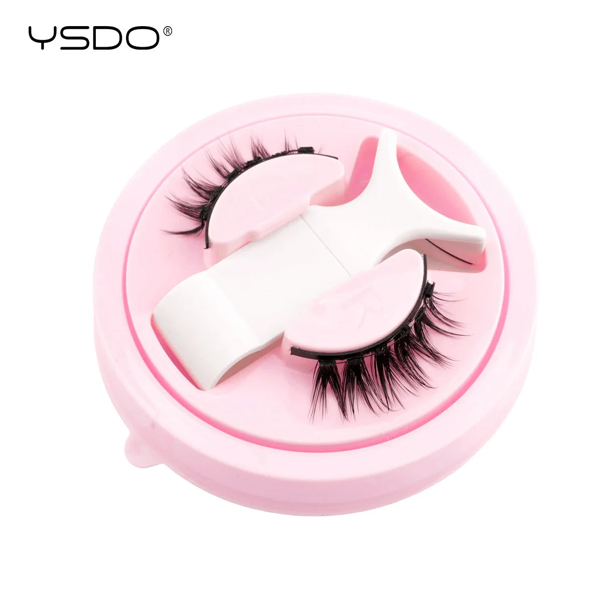 YSDO 1Pair Glue-free Magnetic Eyelashes Natural 3D Mink Eyelashes 2025 New Reusable Sensitive Eye Friendly Magnet Eyelash Kit