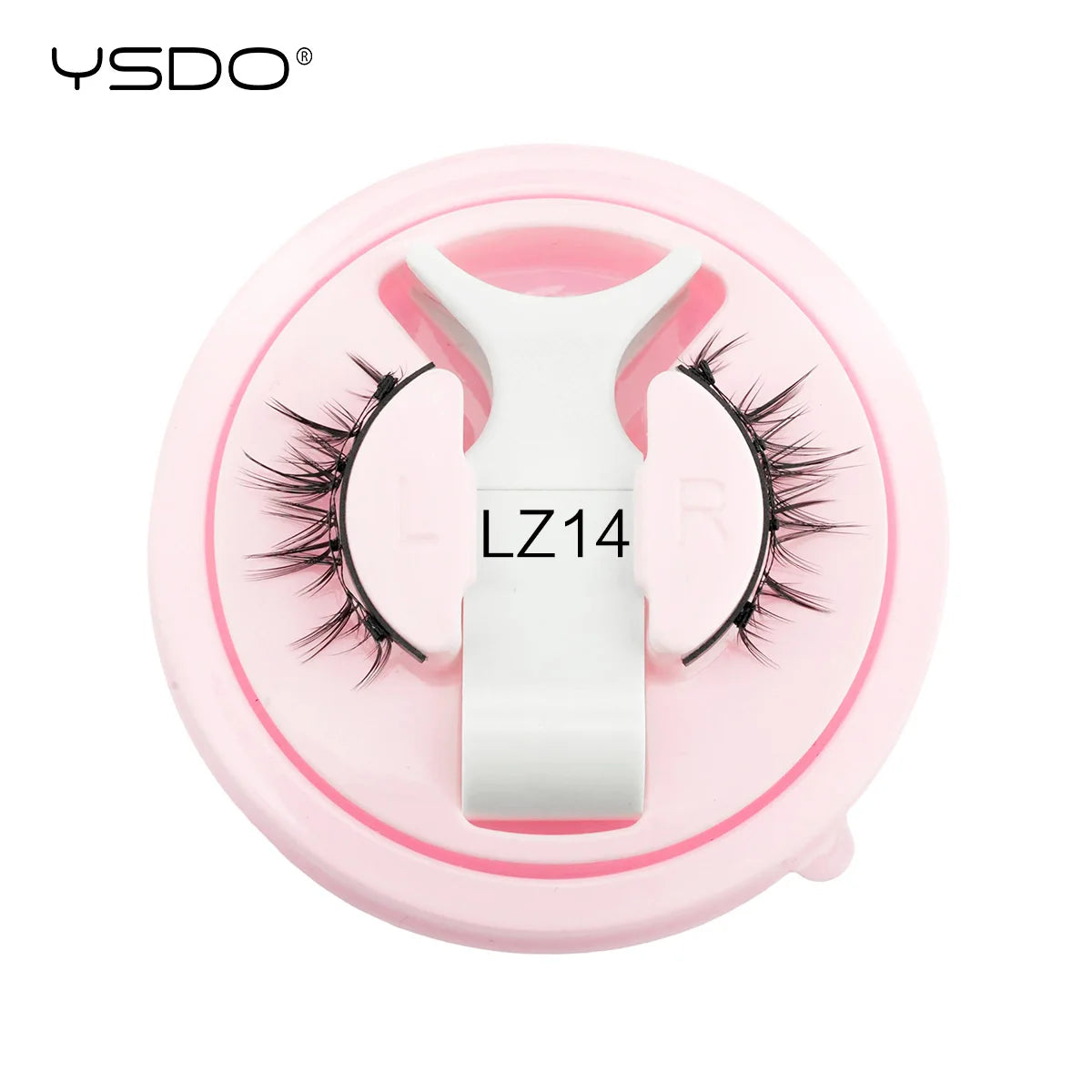 YSDO 1Pair Glue-free Magnetic Eyelashes Natural 3D Mink Eyelashes 2025 New Reusable Sensitive Eye Friendly Magnet Eyelash Kit